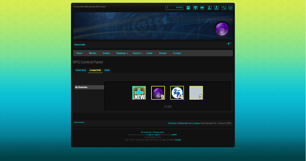 Character Management